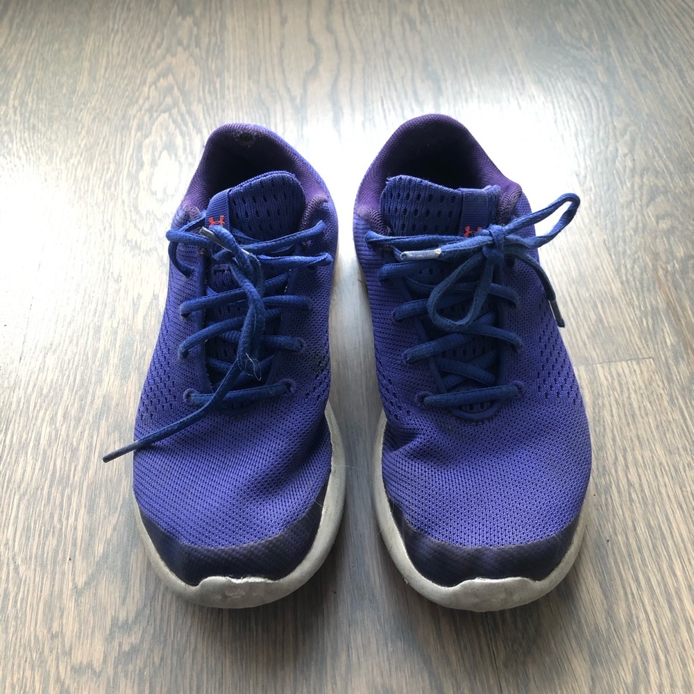 Boys Under Armor sneakers, Size 2Y